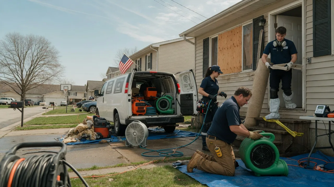 Water Damage Restoration in Jones, LA near me